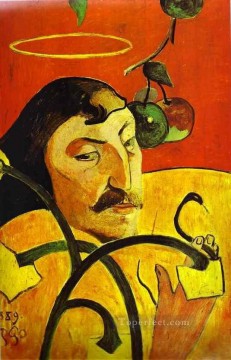  Torre Lienzo - Caricatura Autorretrato Postimpresionismo Primitivismo Paul Gauguin